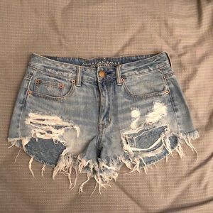 ae hi rise festival shorties